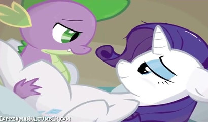 Porn cartoon My Little Pony Rarities private time