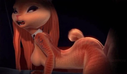 Hot 3D zoophilia with sexual bunnies and young ponies