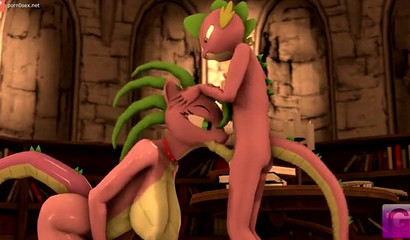 Busty dragoness has sex with a young dragon-mage, 3D porn