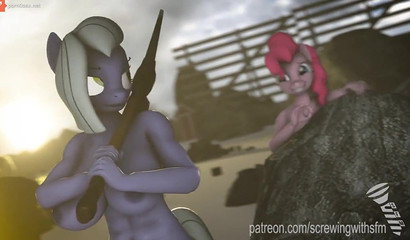 My Little Pony having sex in a factory, work can wait! 3D porn