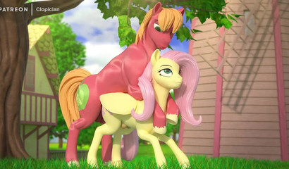 Big Mac & Fluttershy Having Sex