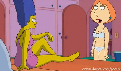 Loise Griffin & Marge Simpson Lesbian Orgy