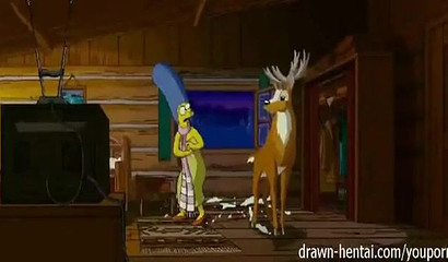 Simpson Homer and Marge Went to a Cabin in the Mountains Bitly2jjjmjr