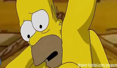 Simpson Homero y Marge fueron a una cabaña en las montañas Bitly2jjjmjr