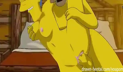 Simpson Homero y Marge fueron a una cabaña en las montañas Bitly2jjjmjr