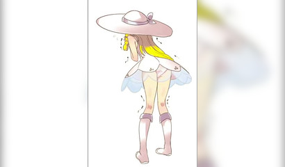 Saftige Kunstsammlung mit nackten sexy Heldinnen des Pokémon-Zeichentrickfilms