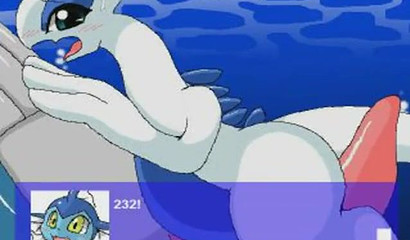 Big Pokemon Lugia fucks in all holes with other Pokemon