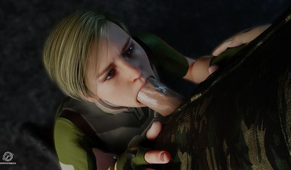 CASSIE CAGE BLOWJOB SFM LOOP VIDEO / NO SOUND (3 MINUTES)