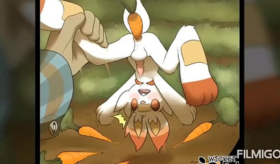 An excellent art collection with exciting pictures with Skorbanny from Pokemon&#34;