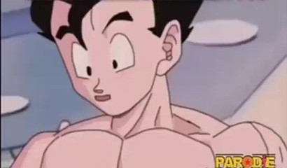 Fuck me like a dirty slut! Bulma seduces Gohan in hentai porn Dragon Ball Z