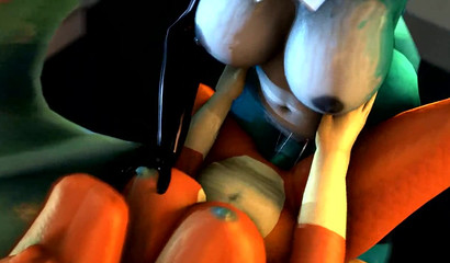 Pokemon marin avec futanari bite baise Chirizard sur la table