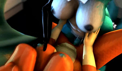 Pokemon marin avec futanari bite baise Chirizard sur la table