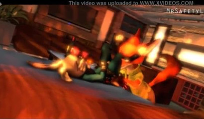 Friends and colleagues Judy Hops and Nick Wilde fuck in a porn cartoon