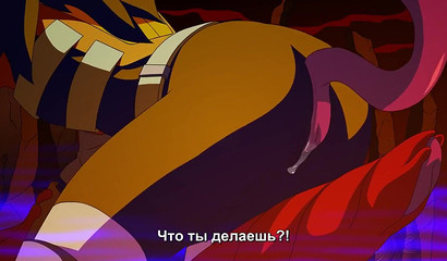 Drawn cartoon characters "Ghostbusters" enjoy hot sex