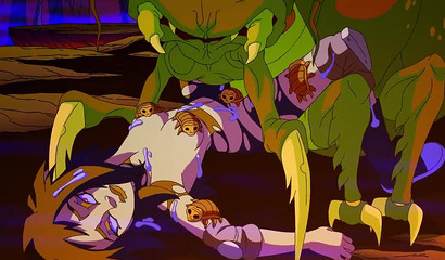 Drawn cartoon characters "Ghostbusters" enjoy hot sex