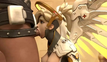 Beautiful sex with 3d girls from Overwatch and other games, cartoon compilation