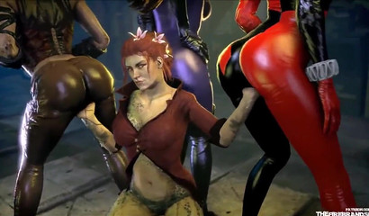 3D sluts have hot sex in adult cartoons