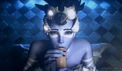 3D porn collection with characters from Overwatch, Batman and other video games