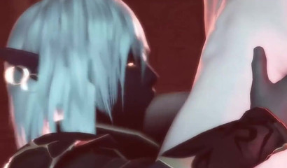 Nualia elf queen from World of Warcraft enjoys big cock 3D porn