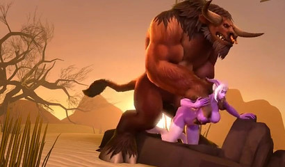 Collection of the best 3D porn with characters from World of Warcraft