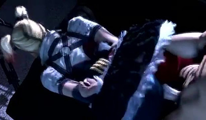 Cartoon beauty Harley Quinn and her dirty sex in hot porn compilation