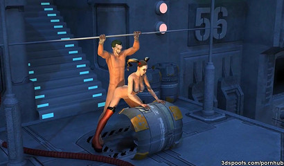 Joker fucks Harley Quinn, she's his dirty cartoon slut!