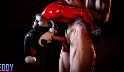 Hot 3D porn with characters from the cartoon Batman