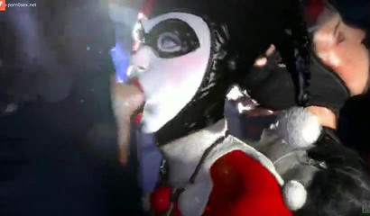 Batman, Joker and others fuck a slut from Arkham Harley Quinn, 3d porn
