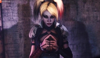 Sex in Arkham Prison! Batman fucks prisoner Harley Quinn! Porn cartoon