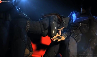 Dirty and epic 3D porn with beauties from the cartoon Batman