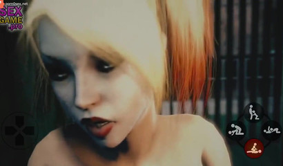 Animated POV sex with Arkham whore Harley Quinn
