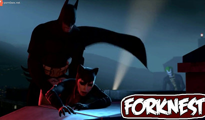Cartoon beauty Catwoman gets fucked by everyone in the big city of Arkham!