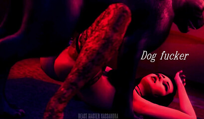 Dogs fuck young girls! 3D porn compilation with bestiality