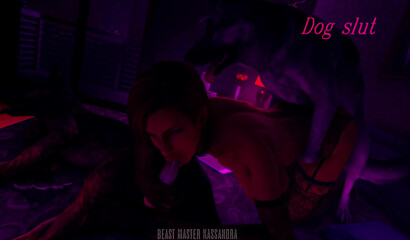 Dogs fuck young girls! 3D porn compilation with bestiality