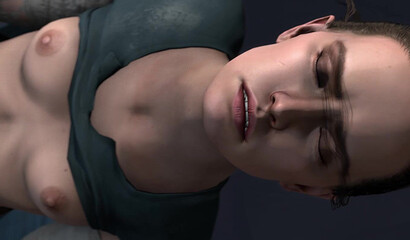 Snoke and Kylo Ren rape cute Rey Palpatine! 3D porn Star Wars