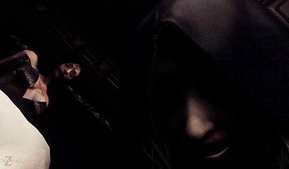 Lady Dimitrescu sucks the juices out of your dick! 3D porn Resident Evil