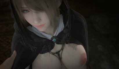 Fia is ready for a deep blowjob and pussy fuck! 3D porn Elden Ring