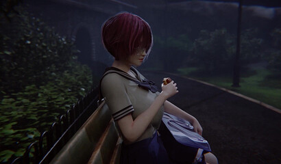 Honoka student has sex with you! 3D porn from the first person