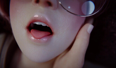 Honoka student has sex with you! 3D porn from the first person