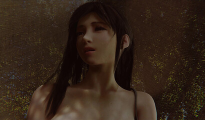 Passionate sex in a tent with Tifa Lockhart and Cloud! 3D porn Final Fantasy