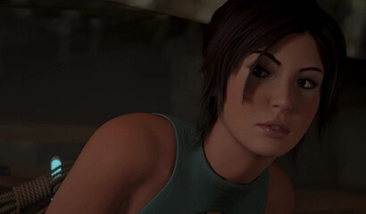 Vulgar tentacles penetrate Lara Croft! 3D Tomb Raider porn