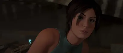 Vulgar tentacles penetrate Lara Croft! 3D Tomb Raider porn