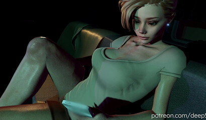 Anal sex for a birthday with two futanari sisters