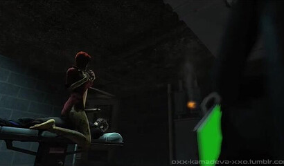 Brutal rape of defenseless Robin lustful DickGirl Poison Ivy, 3D porn