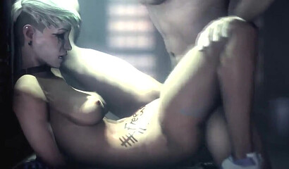 Sexy cuties masturbate and fuck in epic 3D porn