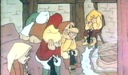 Old hot porn cartoon Snow White and the 7 Dwarfs