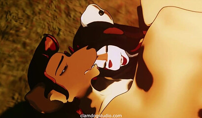 Animals have passionate sex in the porn cartoon Zootopia