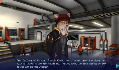 Cute Furry vixen is brought to orgasm in amazing porn game