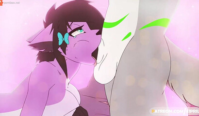 Crazy anal orgy in the dirty fantasies of a lonely Furry