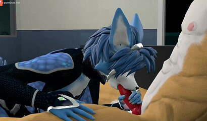 Sexy Furry beauty craves dog cum, porn cartoon